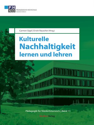 cover image of Kulturelle Nachhaltigkeit lernen und lehren